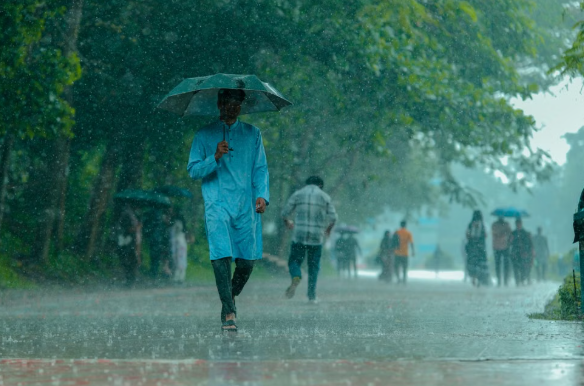 Heavy Rain Forecast Across Odisha as Low-Pressure Area Intensifies